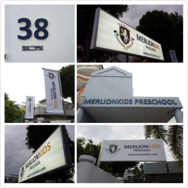 Branding Signages – Merlion Kids